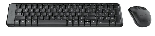 [3543] LOGITECH MK220 - KIT TECLADO Y MOUSE WIRELESS USB COMBO