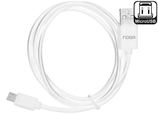 [951800] Cable Micro Usb 2.0 1.8M Blanco