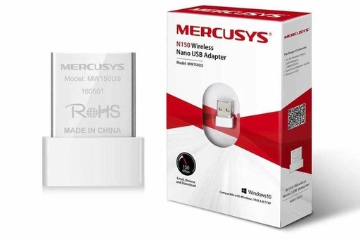 [4089] Mercusys Adaptador Wifi Usb Placa De Red Mw150Us 150 Mbps