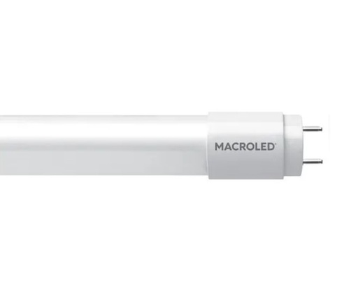 [4317] MACROLED TUBO LED DE VIDRIO 18W AC185-265V 120CM BLANCO FRIO 6500K TL-T8120CW