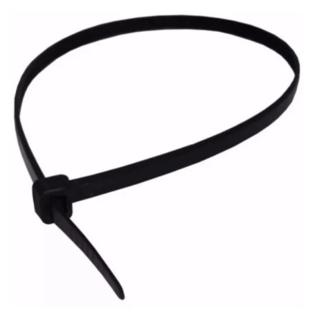 [4336] MACROLED INTECK PN25-100N PRECINTO DE NYLON 2.5MM X 100 MM NEGRO BOLSA X 100 U