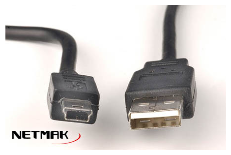 [2434] NM-C20 Netmak Cable Mini Usb 5Pin 1.5M TP-203