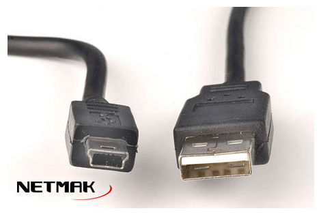[2434] Nm-C20 Netmak Cable Mini Usb 5Pin 1.5M Tp-203