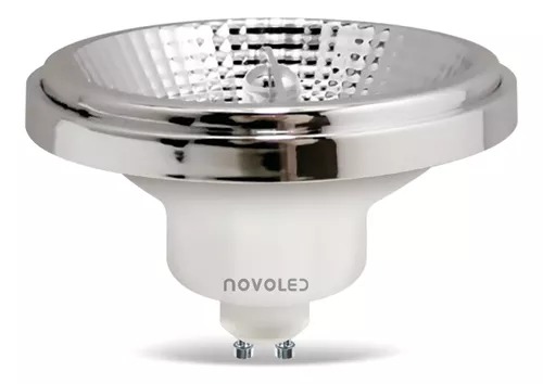 [9504] Novoled Gu12Rdf Ar111 Pro 12W 24° - Dimerizable Frio 6500K Gu10 Apertura 24°
