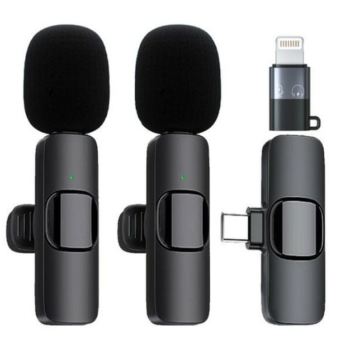 [951817] Microfono Clip Inalambrico Doble Adap Tc + Ip – Mods-891 – Stock