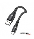 NETMAK NM-117 CABLE USB A MICRO USB 2A 1M STRONG SERIES