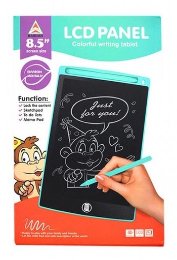 [8875] Pizarra Magica Digital Con Lapiz Tamaño 8.5" - Escribe En Color Verde