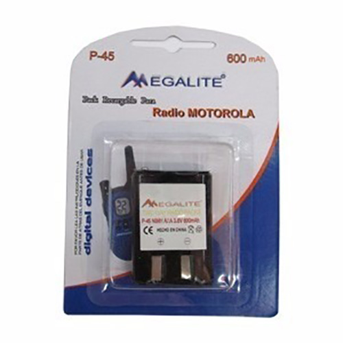 [1473] Pack Megalite P45 3 X Aaa 3,6V 600Mah Para Handy Motorola / Telefonos Inalambricos