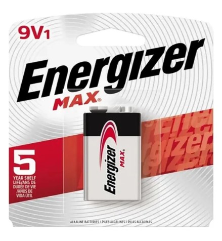 [1509] Pila Bateria Energizer 9V Alcalina Ene9V