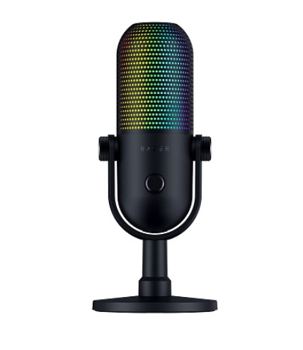 [9578] RAZER Microfono Razer Seiren V3 Chroma RGB USB Black