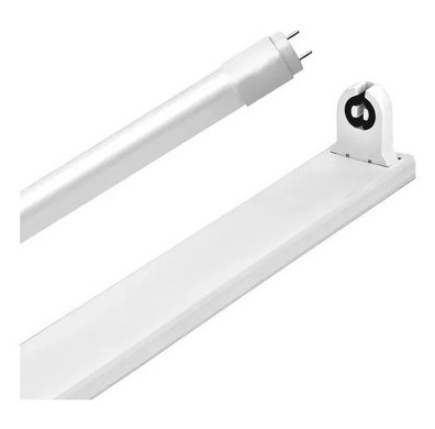 [8500] Sixelectric Plafon Liston Para Tubo Led 120 Cm Simple - Portatubo