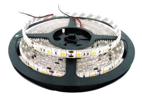 [3056] Tira Led Generica 5050 Exterior Calido 3000K 5Mts 14.4W Ip65