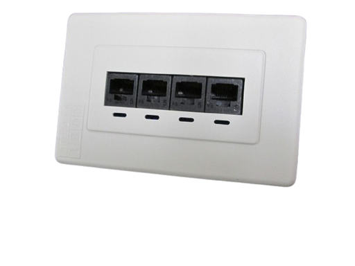 [9371] Toma Rj45 Pared X 4 Nxtorf 4B-03