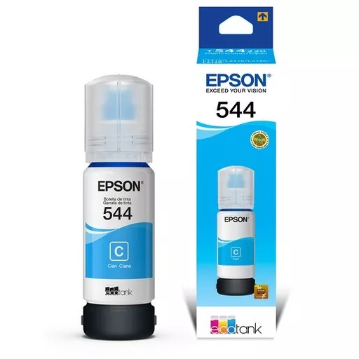 [1935] Tinta Epson Original T544 Cyan 65Ml Ecotank L3110