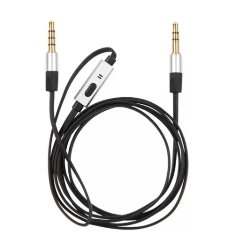 [4932] NETMAK NM-MIC15 CABLE MANOS LIBRES 3.5 MM C/ MIC INCORPORCADO MANOS LIBRES REPUESTO 1 MT