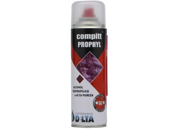 [951831] Alcohol Isopropilico Delta Compitt Prophyl Ph 440Cc 315G Alta Pureza En Aerosol