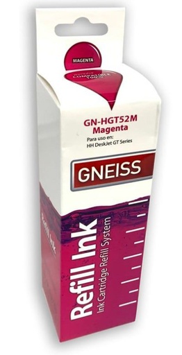 [6454] GNEISS TINTA PARA HP HGT52M 90ML MAGENTA