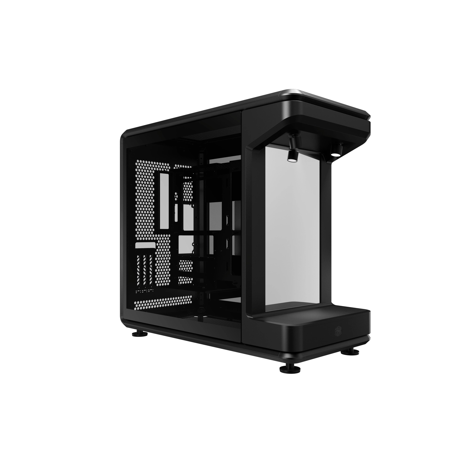 [951890] Gabinete Cooler Master Masterframe 360 Stage Mirror Mid Tower Tempered Glass Black S/Fuente