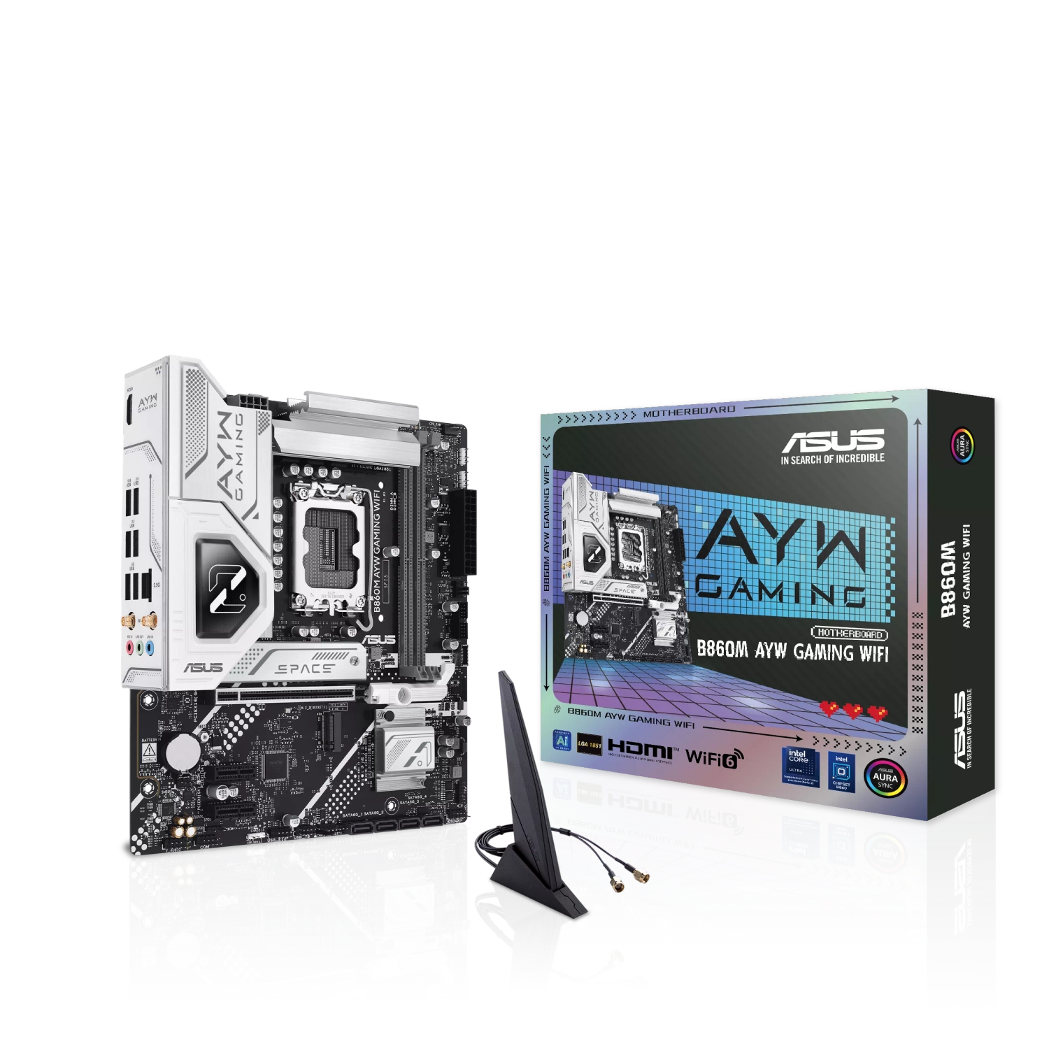[951912] Motherboard Asus B860M Ayw Gaming Wifi Am5 Ddr5
