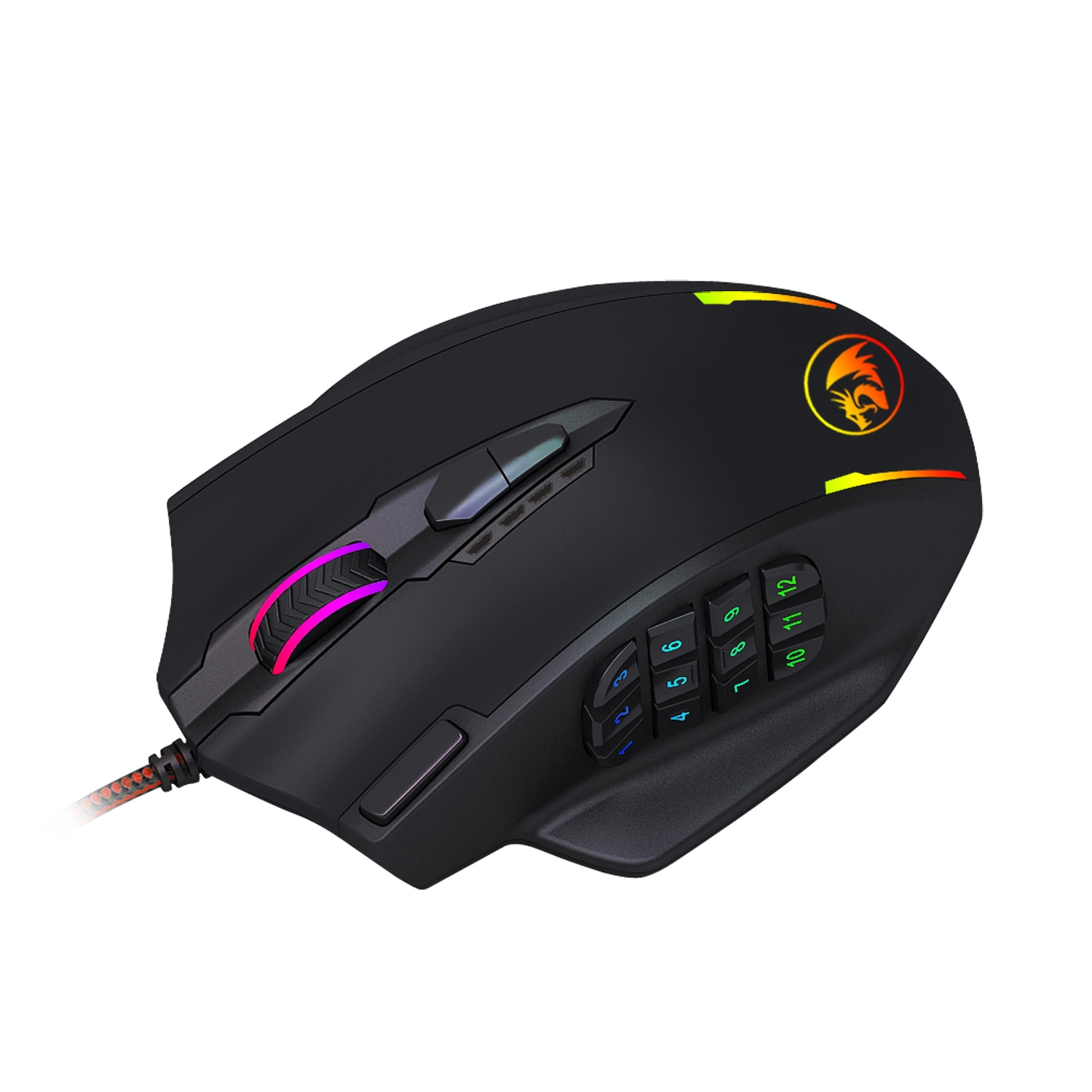 [951986] Mouse Redragon Impact M908 Negro