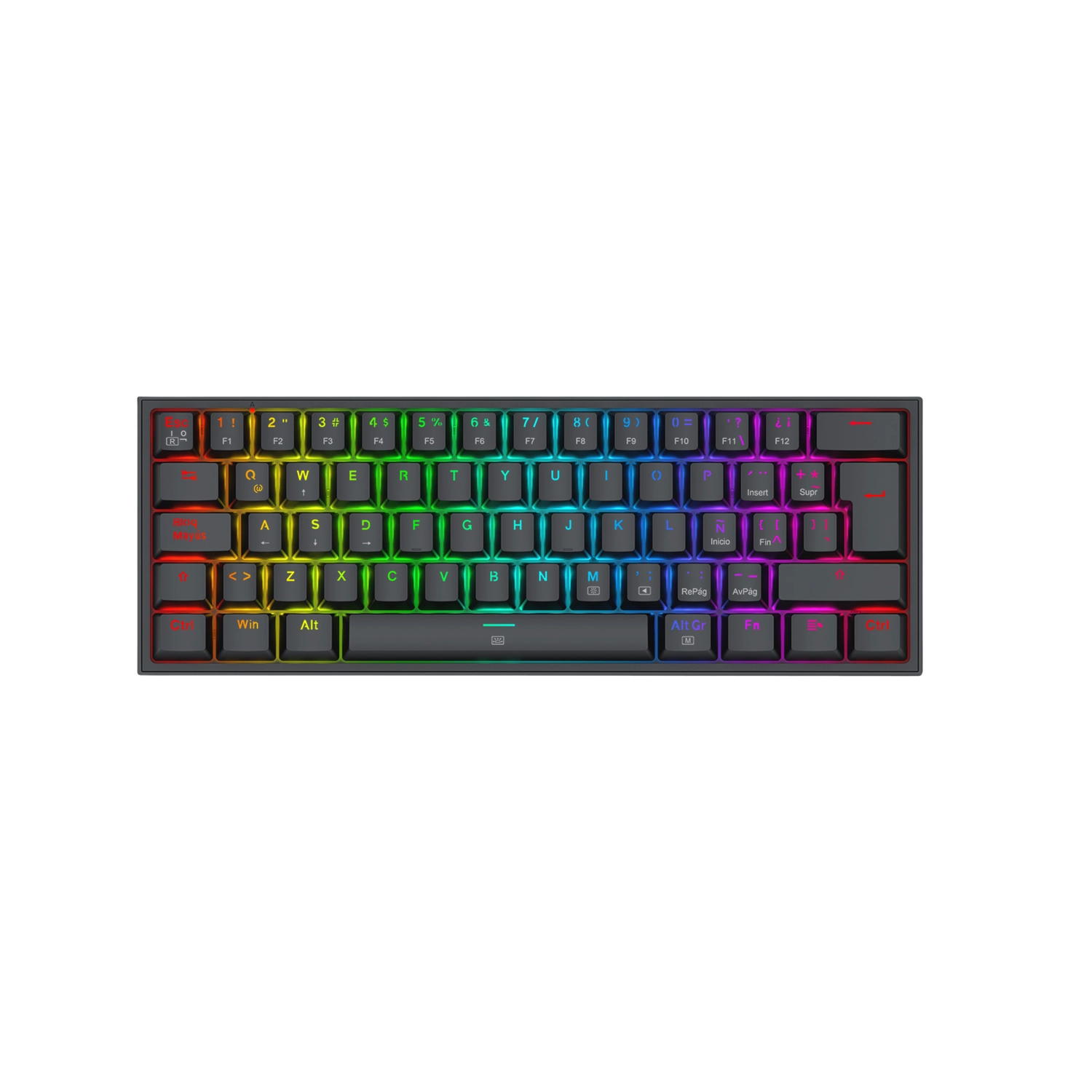 [951990] Teclado Inalámbrico Fizz Pro K616 Negro