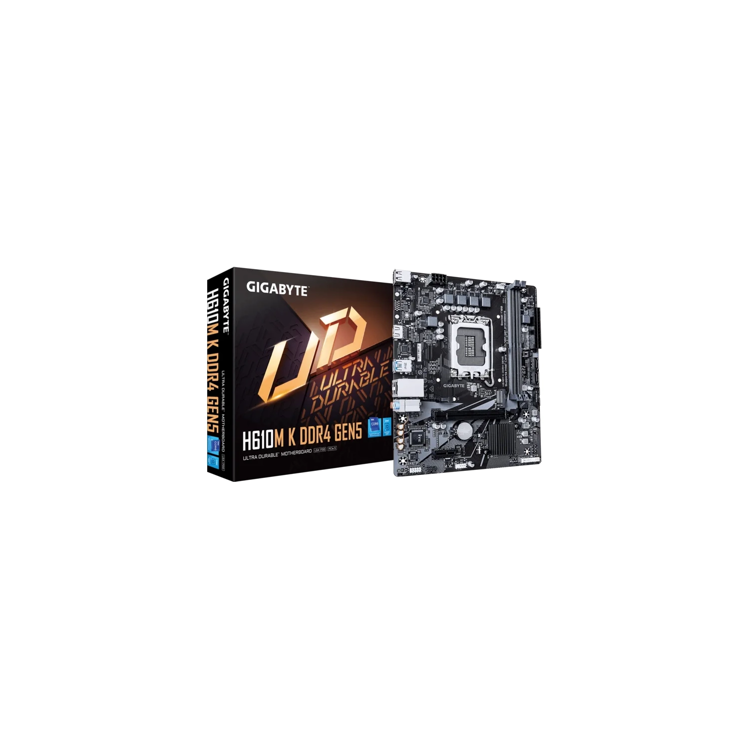 [0418515] Mother Gigabyte H610M K Ddr4 Gen 5 1700 (12Va/13Va/14Va Gen) (0514)