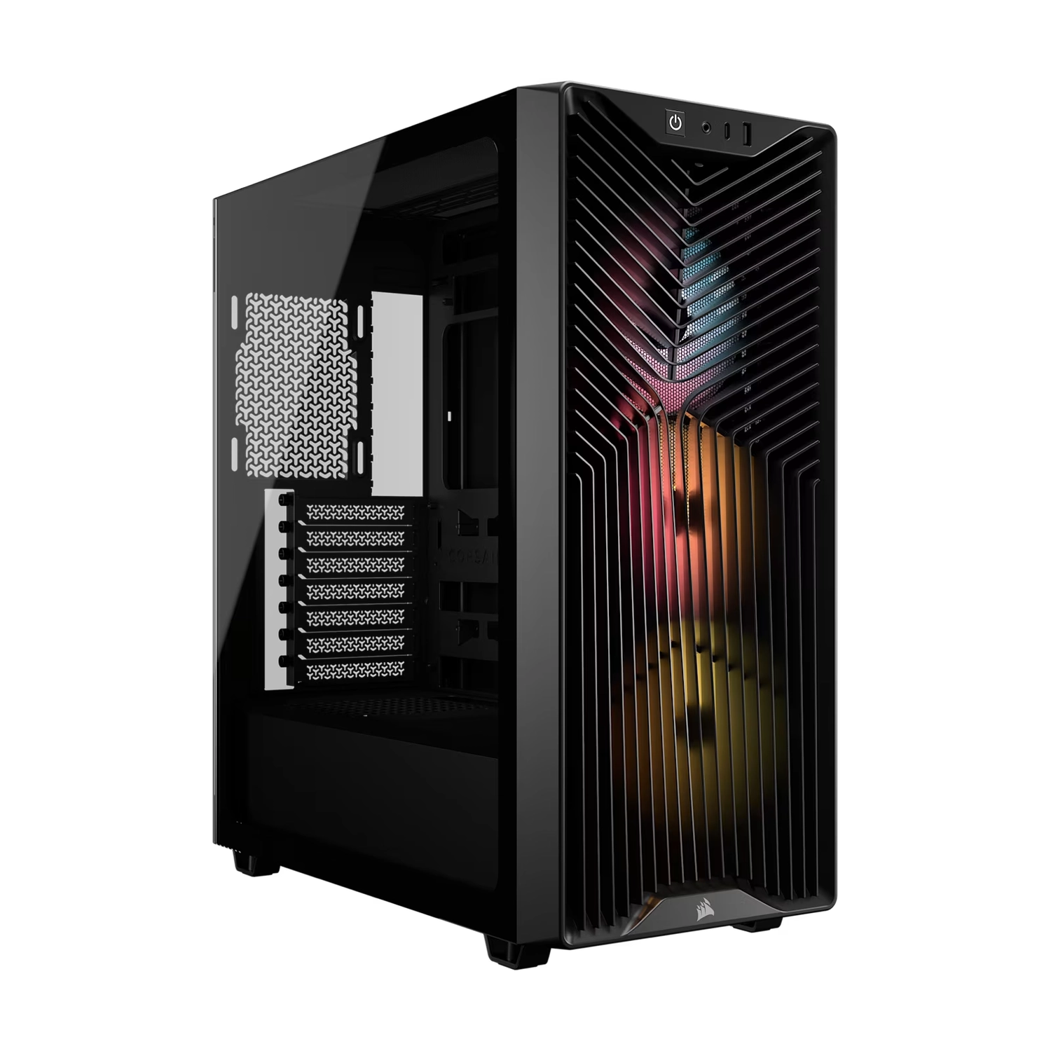 [0418547] Gabinete Corsair 3200D Rs Argb Mid-Tower Tg Black (9662)
