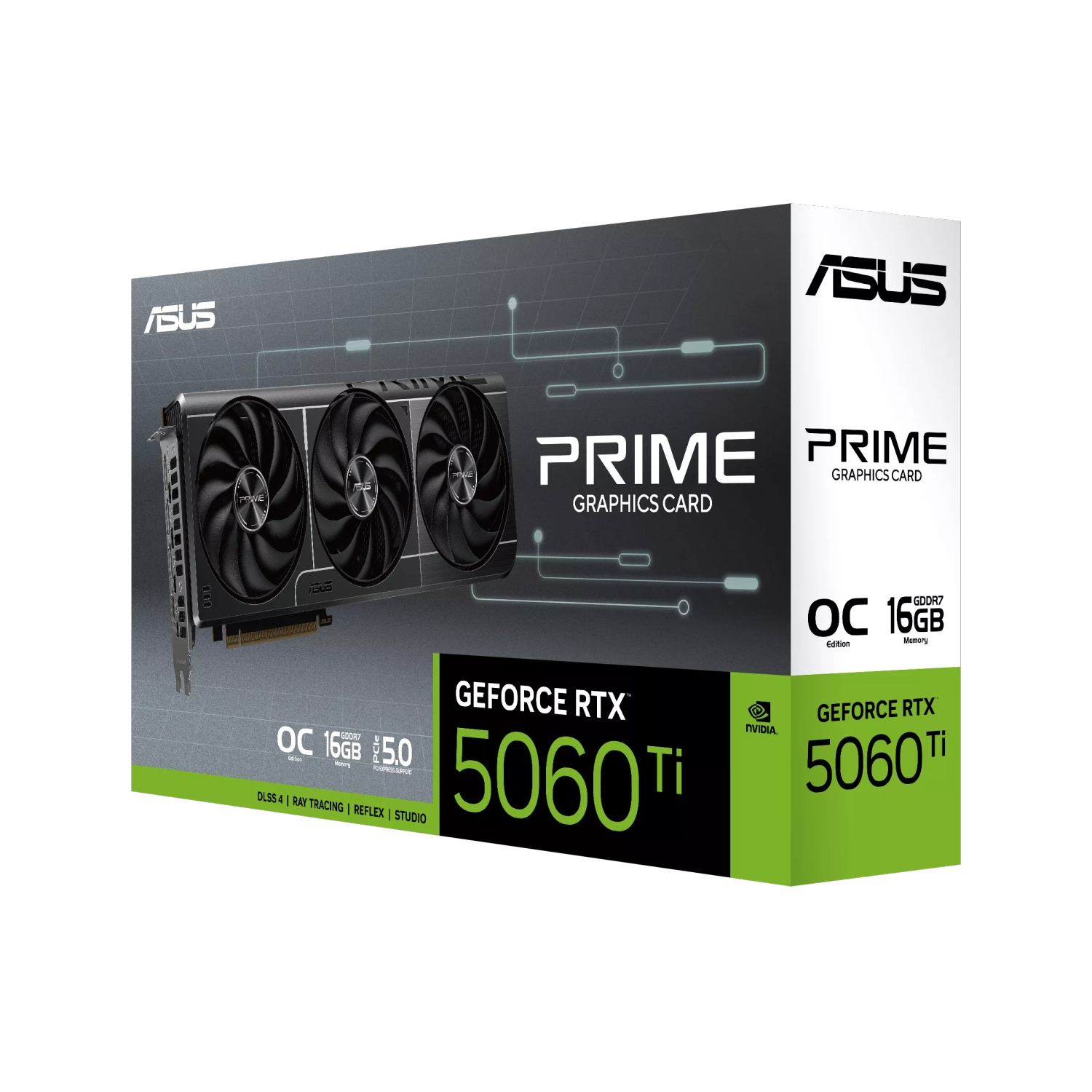 [952016] Placa De Video Asus Nvidia Geforce Prime Rtx 5060Ti 16Gb Gddr7 Oc Edition
