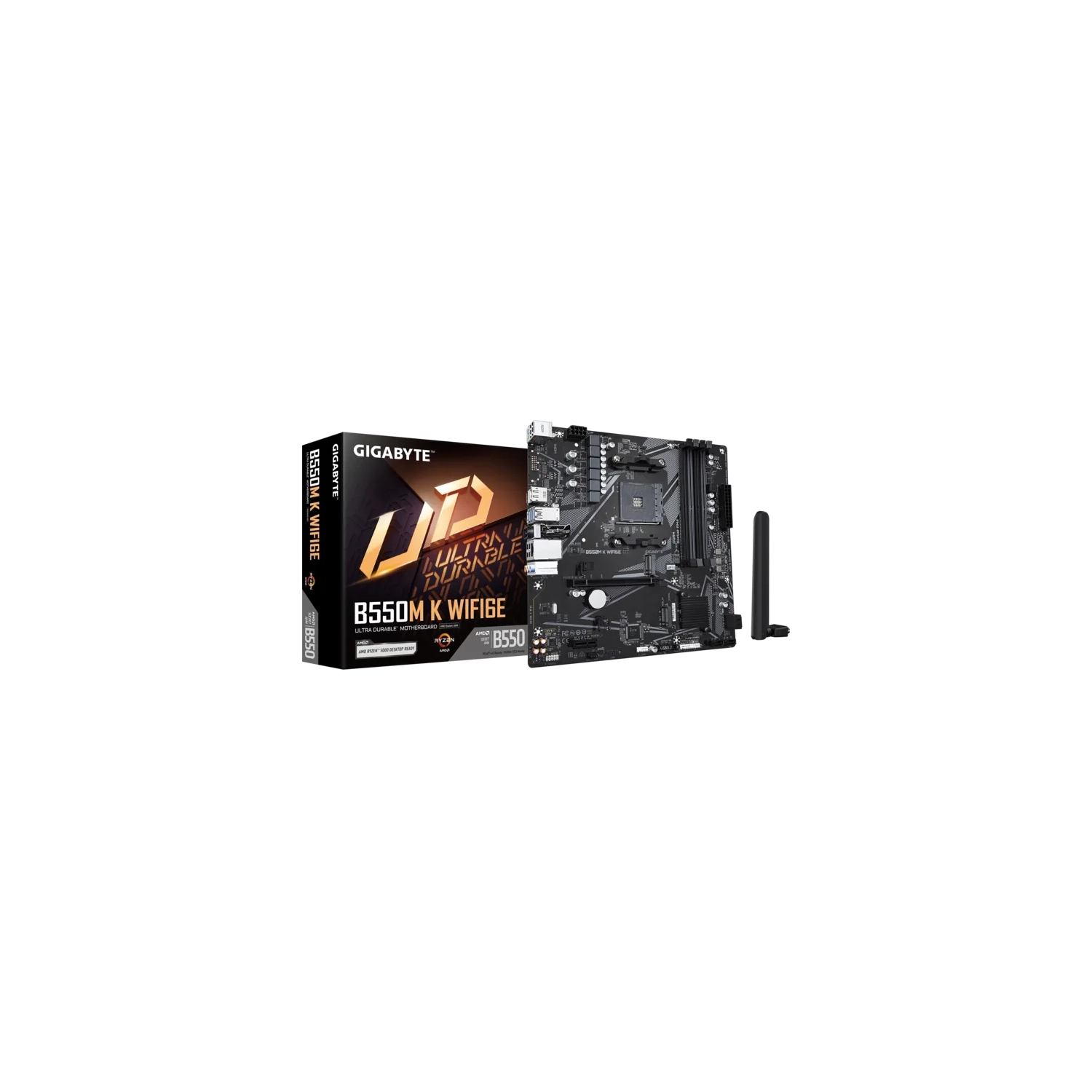 [952023] Motherboard Gigabyte B550M K Wifi6E Am4 Ddr4