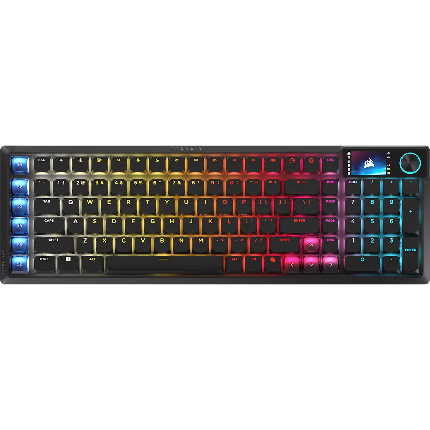 [952051] Teclado Gamer Corsair Vanguard Air 99 Inalámbrico Low Profile Optical-Mechanical Rgb Led Negro