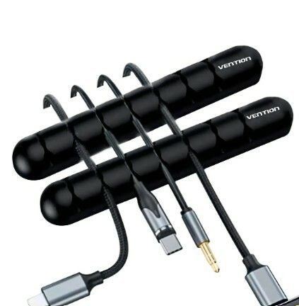 ORGANIZADOR PARA CABLES 7 RANURAS MODV-00DM – VARIOS – NEGRO