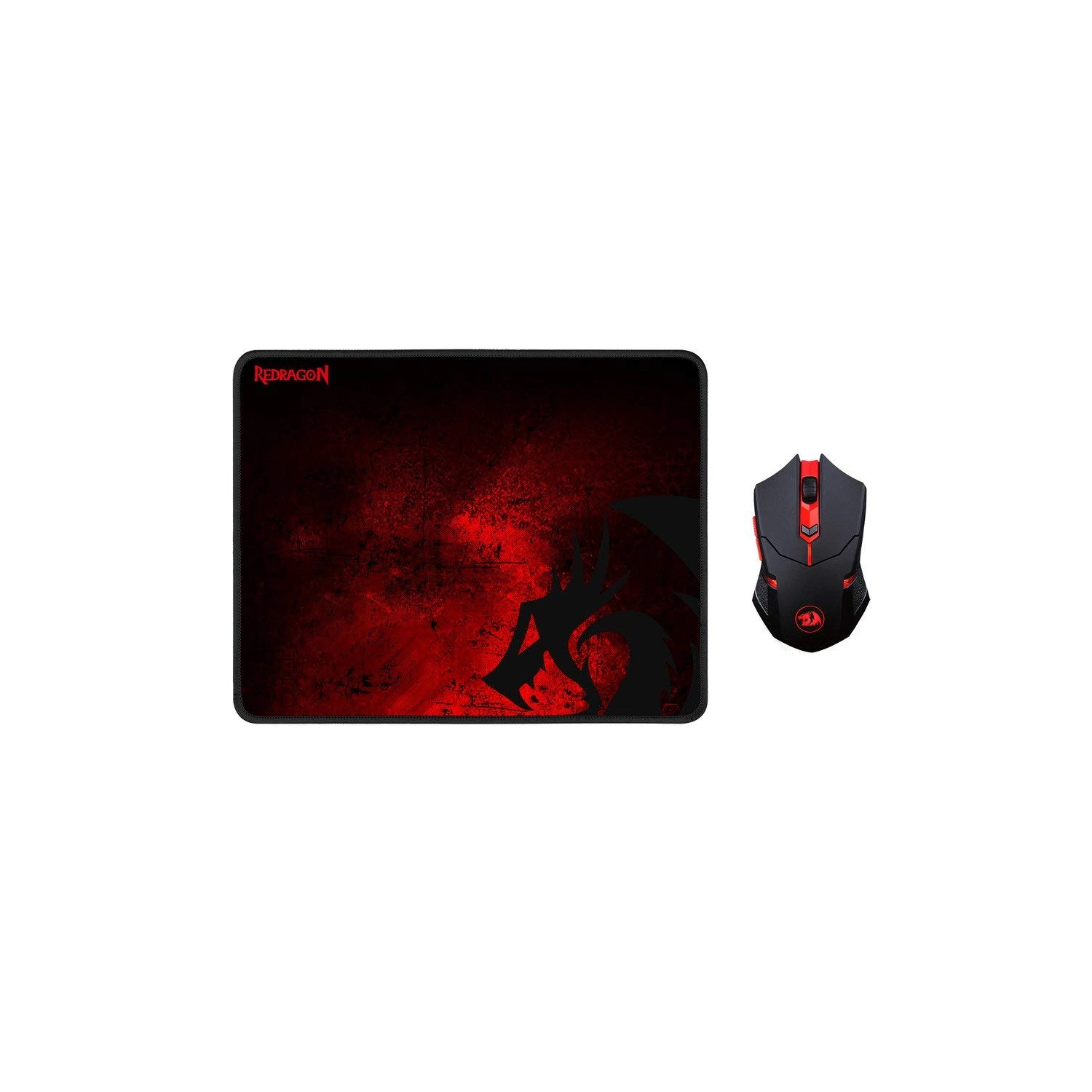 [952253] Combo Mouse Y Mouse Pad Inalámbrico Redragon M601W