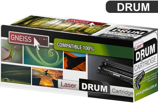 [952280] Drum Gneiss P/ Brother Dr-1060 Dr 1060 Dr1060 Hl-1110 Hl-1112 Dcp-1512 Mfc-1815 Hl-1200 Hl-1212 Dc-1617 Dcp1617 - No Es El T0Ner