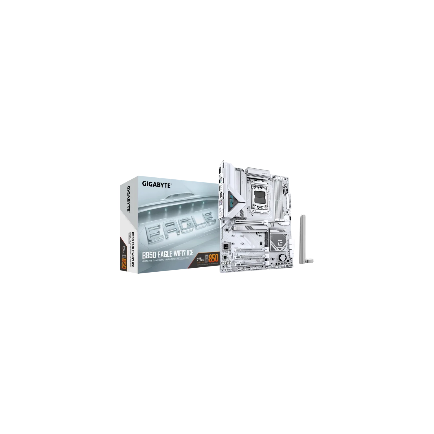 [952351] Motherboard Gigabyte B850 Eagle Wifi7 Ice Am5 Ddr5