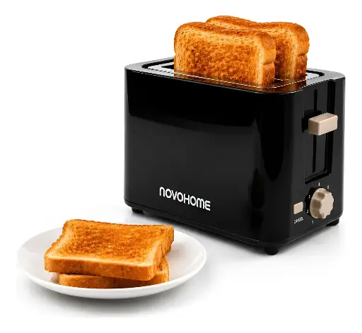[965748] Nohome Tostadora 700W Negra 2 Bahias Nh-To025N