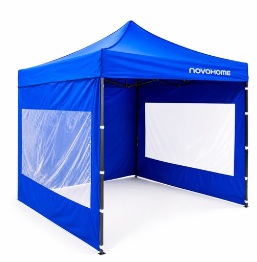 [965762] Novohome Nh-Gzb420-A Gazebo Plegable Reforzado 3X3 Mts Novohome C/Paredes Ventana