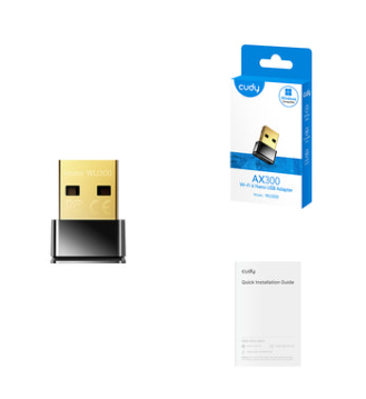 ADAPTADOR CUDY NANO USB WIFI 6 AX3000 (WU300)