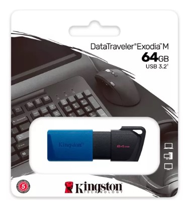 [7441] KINGSTON EXODIA DTXM 64GB USB 3.2 PENDRIVE