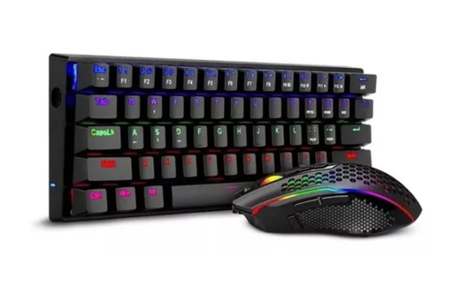 [8088] T-DAGGER KIT TECLADO MOUSE MAIN FORCE 2EN1 BLACK T-TGS008-SP MECANICO 7200 DPI