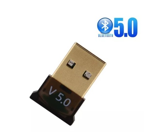[8099] ADAPTADOR USB BLUETOOTH V 5.0 PC RECEPTOR EMISOR