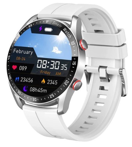 [8164] SMARTWATCH HW20 COLOR BLANCO CARDIO FITNESS SPORTS APPS