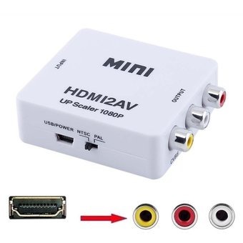 [815] JAHRO JH-003K - ADAPTADOR CONVERSOR HDMI A AV RCA