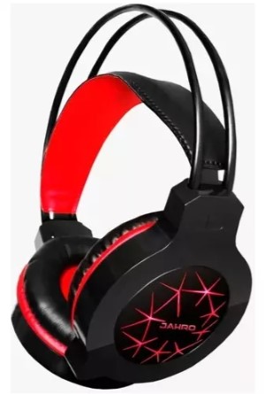 [8271] JAHRO GH-197 AURICULAR GAMER PARA PC CON LUCES LED