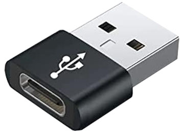 [8459] ADAPTADOR USB M A USB TIPO C H - USB 2.0 - NANO