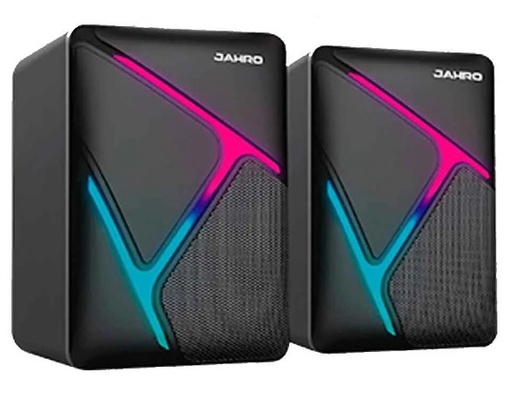 [8564] JAHRO S-521 PARLANTE PARA PC 2.0 3W USB RGB