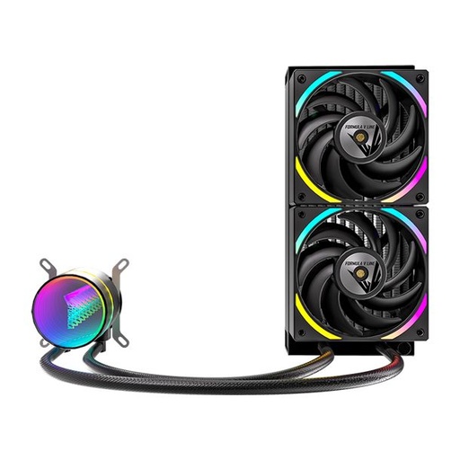 [9916] FORMULA V WATER COOLING OASIS L240 ARGB BLACK TDP 310W AM5/AM4/1700/1200