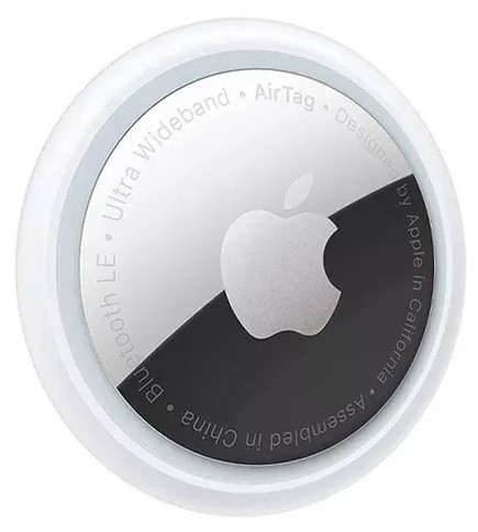 [9856] Localizador Rastreador Apple Airtag X1 Original Usa Cr2032 Incluida - Solo Funciona Con Iphone En Bolsa Sin Caja