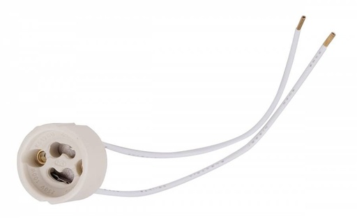 [2292] Zocalo Gu10 Ceramica Para Lamparas Gu10 Dicroicas Ar111