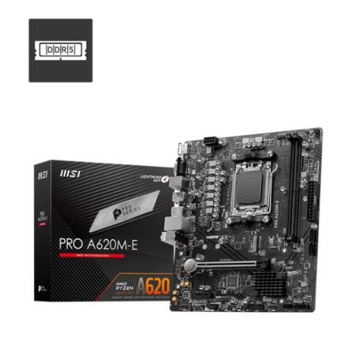 [9836] MSI MOTHER A620M-E PRO DDR5 AM5 SERIES 7000/8000