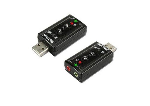 [2426] Netmak Nm-Su8Ch Placa De Sonido Usb Adaptador 7.1 Ch